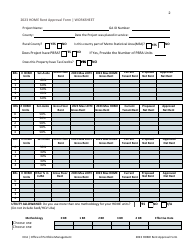 Home Rent Approval Form - Georgia (United States), Page 2