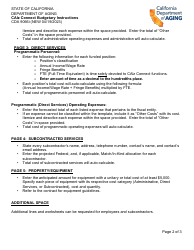 Instructions for Form CDA9066, CDA9069, CDA9070 - California, Page 2