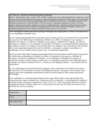 Exhibit A Homeless Inititative Program Application - Louisiana, Page 11