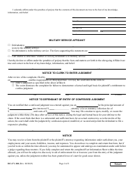 Form DC-CV-104 Complaint for Judgment by Confession - Maryland, Page 2