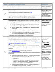 Tx-Dob Money Transmission License New Application Checklist (Company) - Texas, Page 14