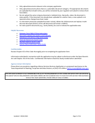 Tx-Dob Money Transmission License New Application Checklist (Company) - Texas, Page 3