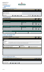 New Brunswick Medicare Updates and Changes Form - New Brunswick, Canada, Page 3