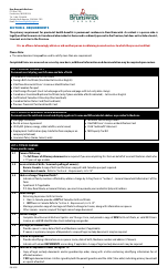 New Brunswick Medicare Updates and Changes Form - New Brunswick, Canada, Page 6