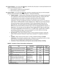 Project Proposal Form - Livestock Operator Fire and Flood Assistance Grant Program (Loffap) - Arizona, Page 2