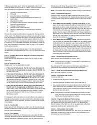 Instructions for Form CBT-100S New Jersey S Corporation Business Tax Return - New Jersey, Page 4