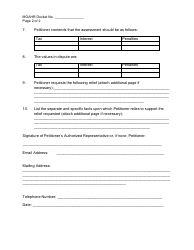 Entire Tribunal Non-property Tax Petition - Michigan, Page 2