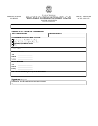 Tax Appeal Answer Form - Non-property Tax - Michigan, Page 2