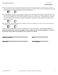 Commerical Industrial Hemp Producer License Application - Kansas, Page 13