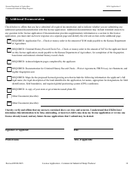 Commerical Industrial Hemp Producer License Application - Kansas, Page 17