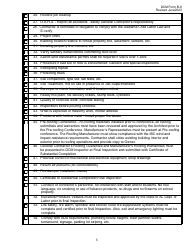 DCM Form B-8 Pre-construction Conference Checklist - Alabama, Page 3