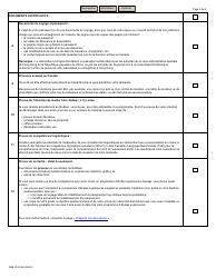 Forme IMM0134 Liste De Controle DES Documents: Voies D&#039;acces a La Residence Permanente Pour Les Residents De Hong Kong (Volet a Et Volet B) - Canada (French), Page 3