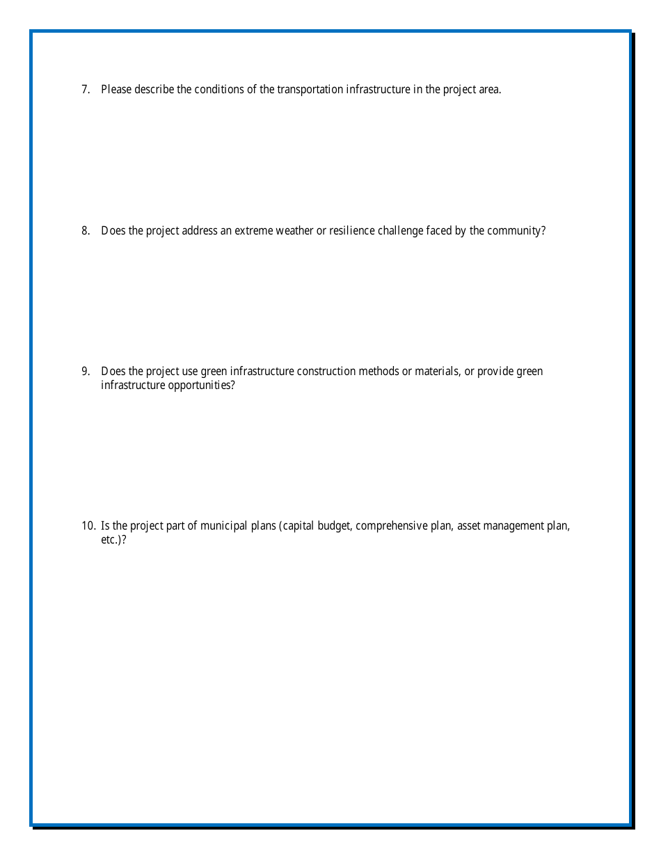 Municipal Road and Bridge Revolving Loan Fund Project Loan Application - Rhode Island, Page 4