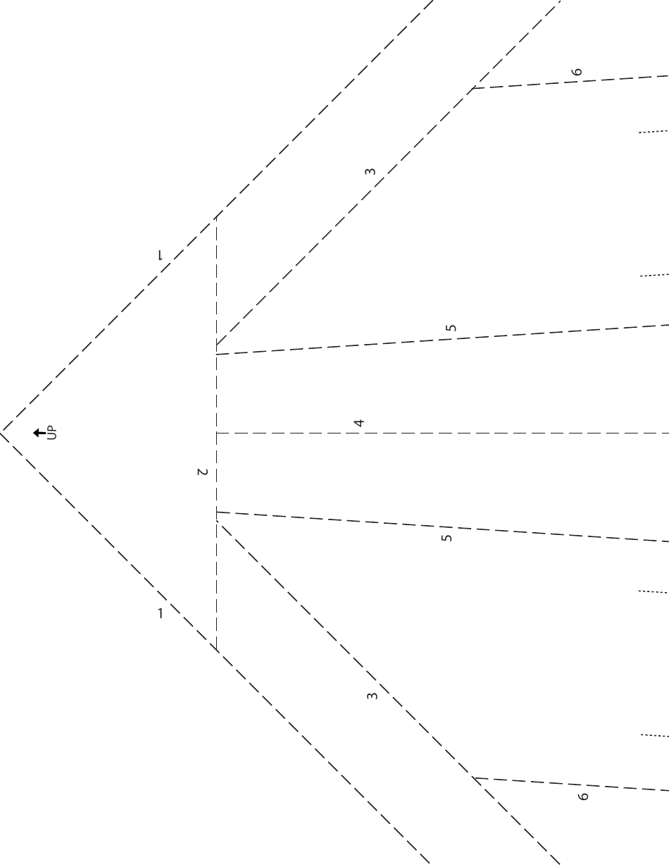 Condor Origami Plane Template, Page 3