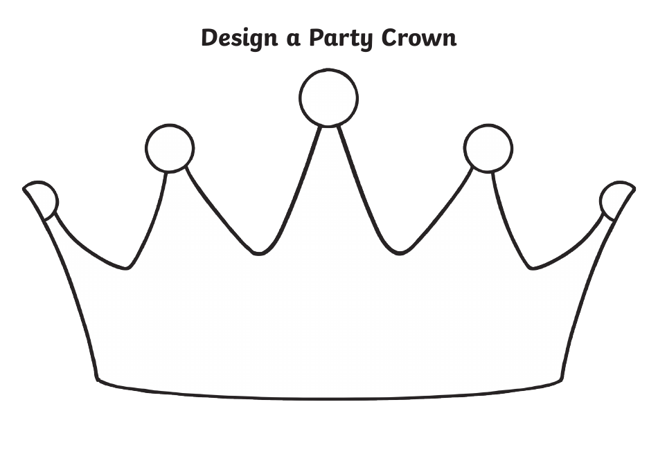 Party Crown Design Template - Explore and Customize