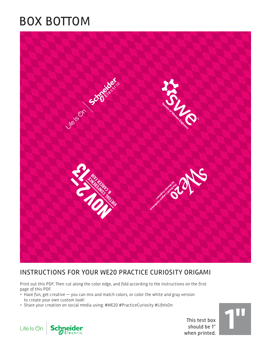 Origami Box Folding Template, Page 11