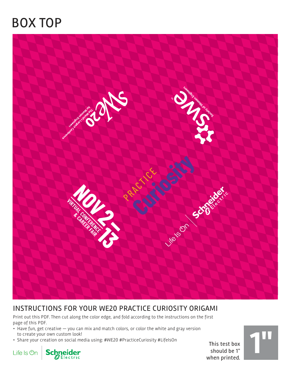 Origami Box Folding Template, Page 5