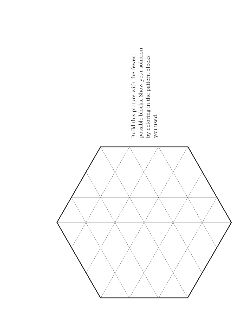 Pattern Block Template - Variations, Page 7