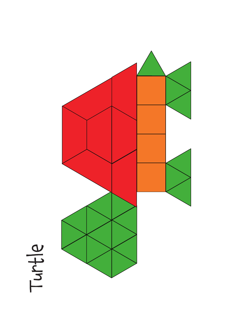 Pattern Block Template - Varicolored, Page 7