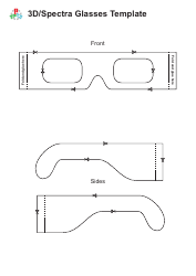 Document preview: 3d/Spectra Glasses Template