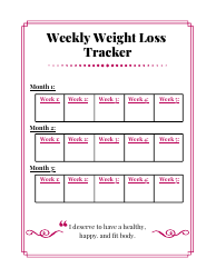 Weight Loss Tracker Template - Little Steps, Big Happy, Page 12