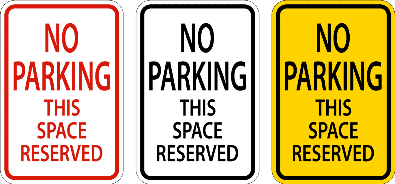Free Reserved Parking Sign Templates Customize Download Print PDF