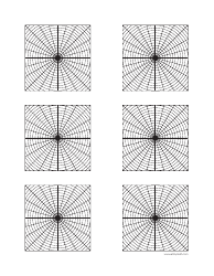 Polar Graph Paper Templates - Different, Page 4