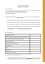 Tender Invitation Letter Template, Page 6