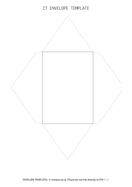 C7 Envelope Template - Minieco