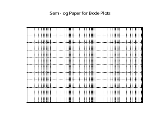 Document preview: Semi-log Paper for Bode Plots