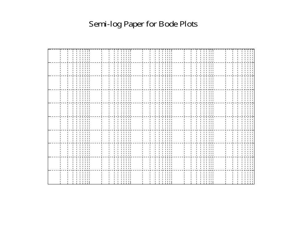 Semilog Paper for Bode Plots Download Printable PDF Templateroller