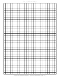 Document preview: 0.25 Inch Quad Ruled Graph Paper Template
