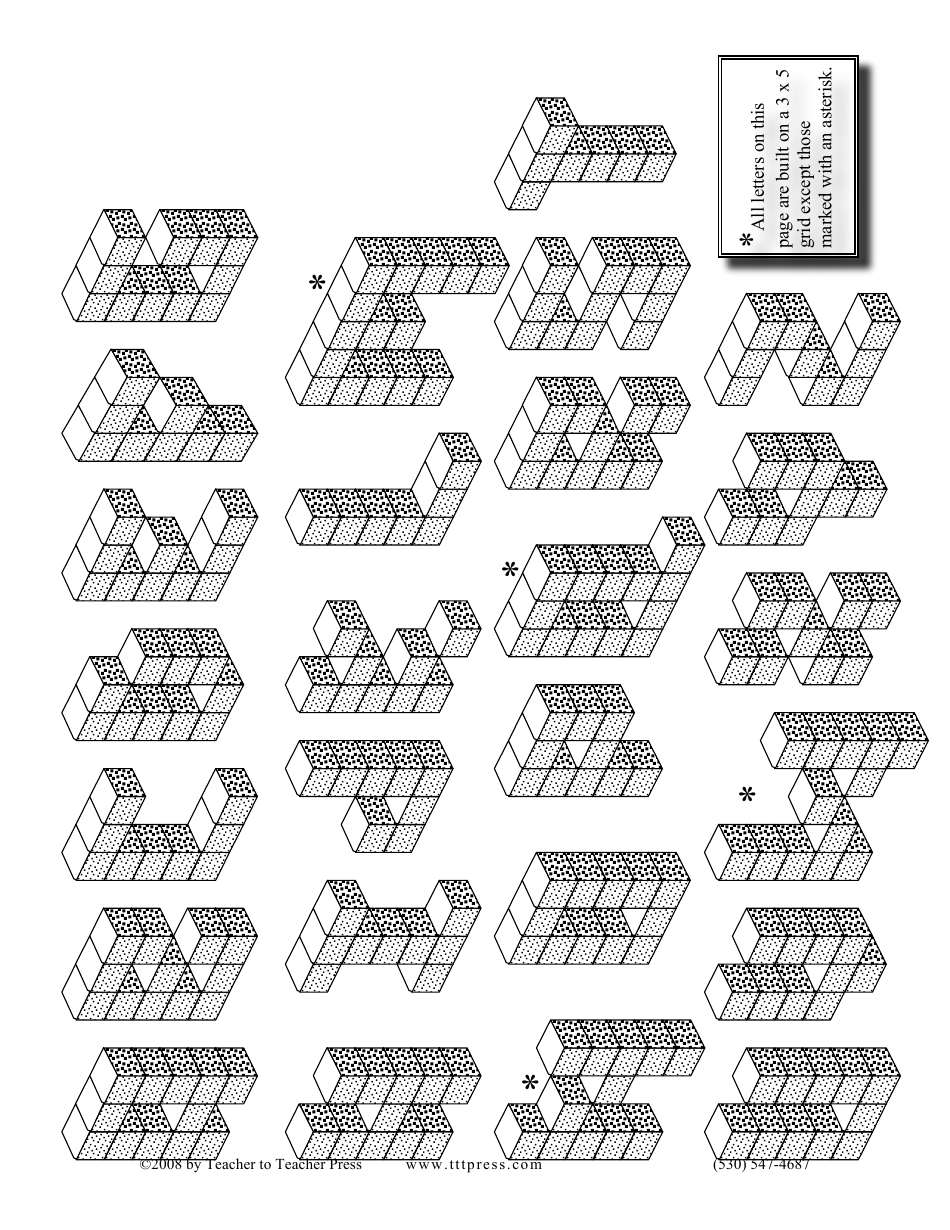 Isometric Drawing Paper - Teacher to Teacher Press, Page 3