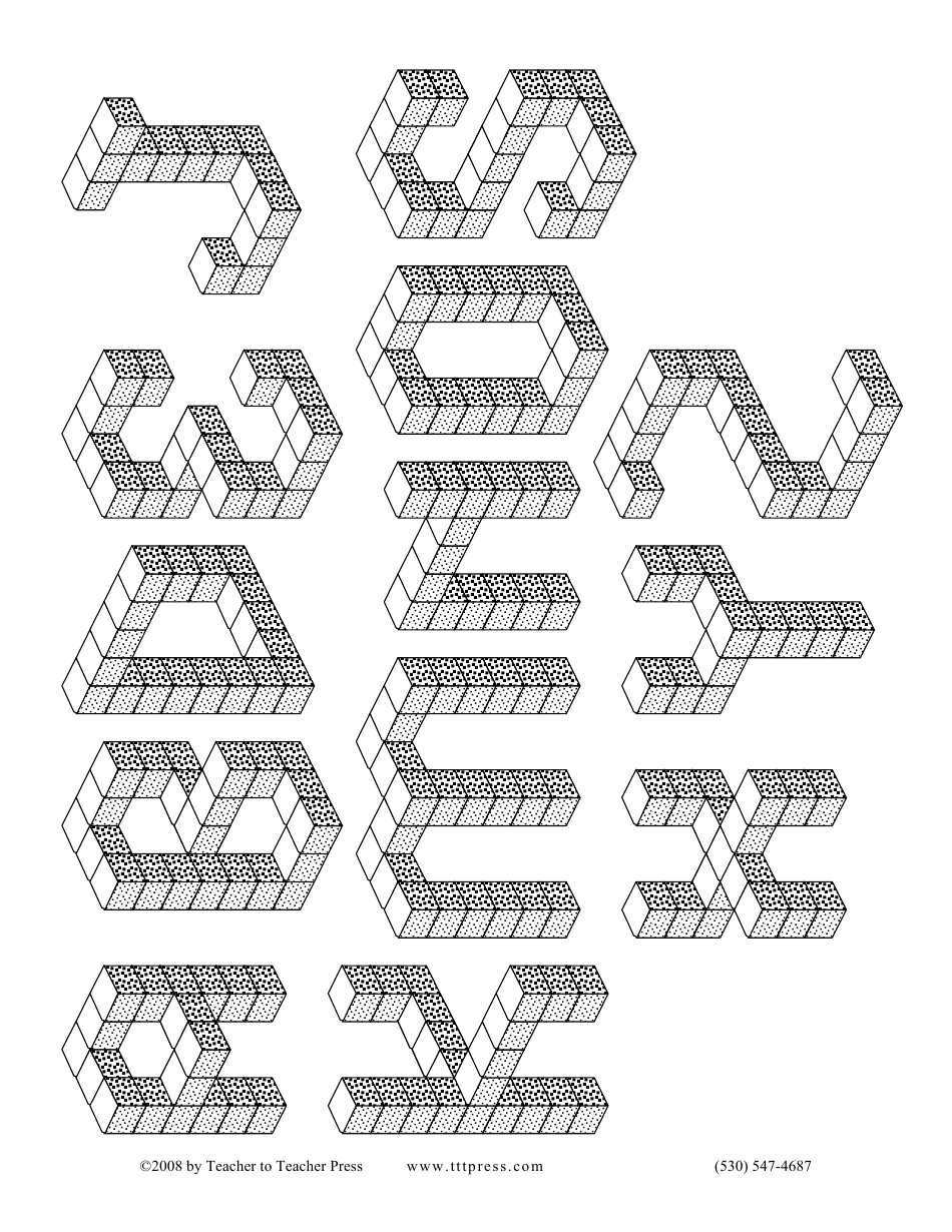 Isometric Drawing Paper - Teacher to Teacher Press, Page 4
