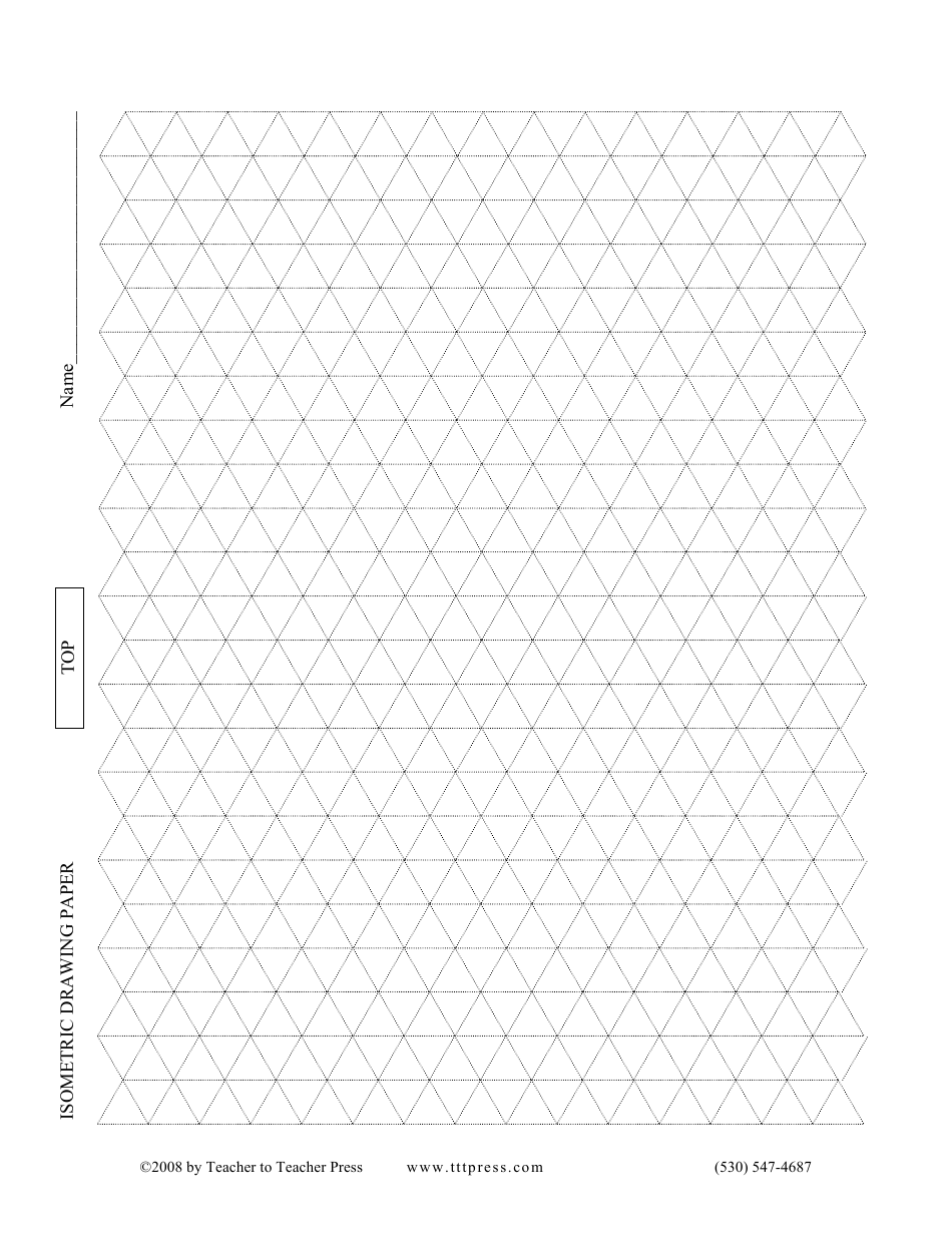Isometric Drawing Paper - Teacher to Teacher Press, Page 5