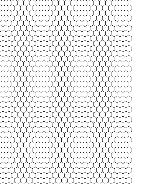 Hexagonal Pattern Paper Download Pdf
