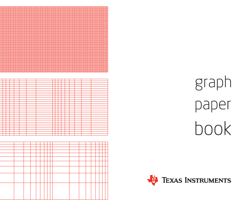 Graph Paper Book Template, Page 1