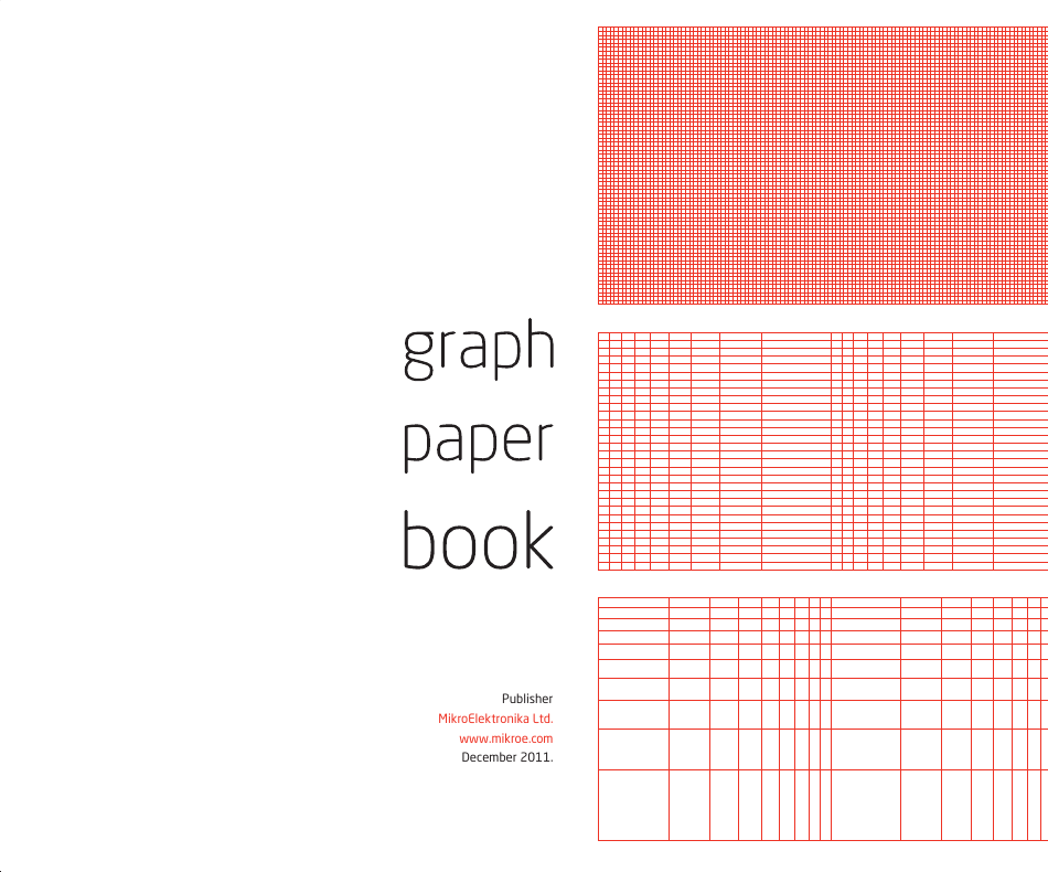 Graph Paper Book Template, Page 5