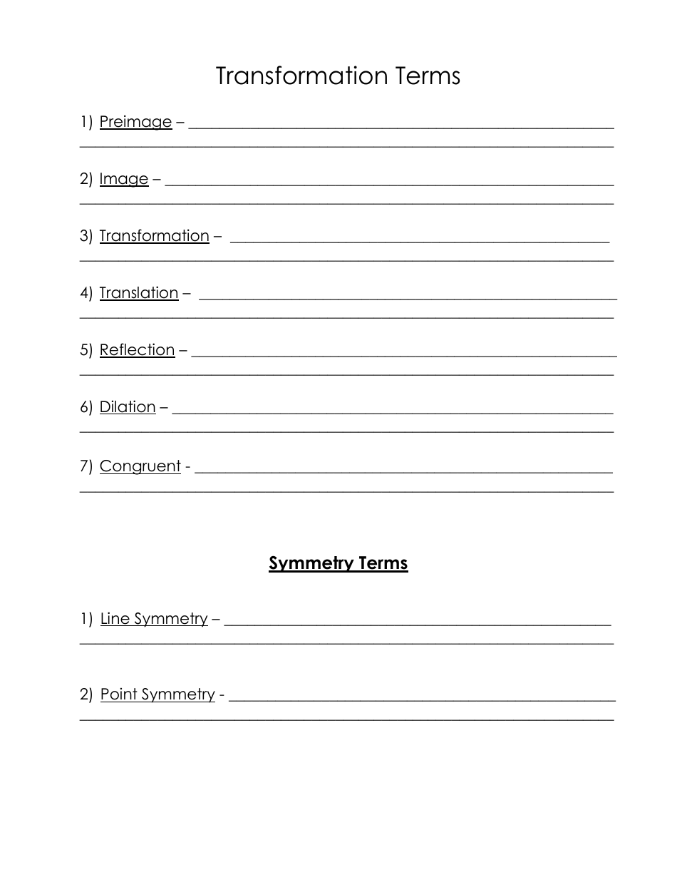 Integrated Algebra a Packet 1, Page 10