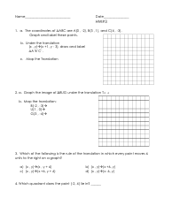 Integrated Algebra a Packet 1, Page 13