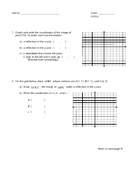 Integrated Algebra a Packet 1, Page 16
