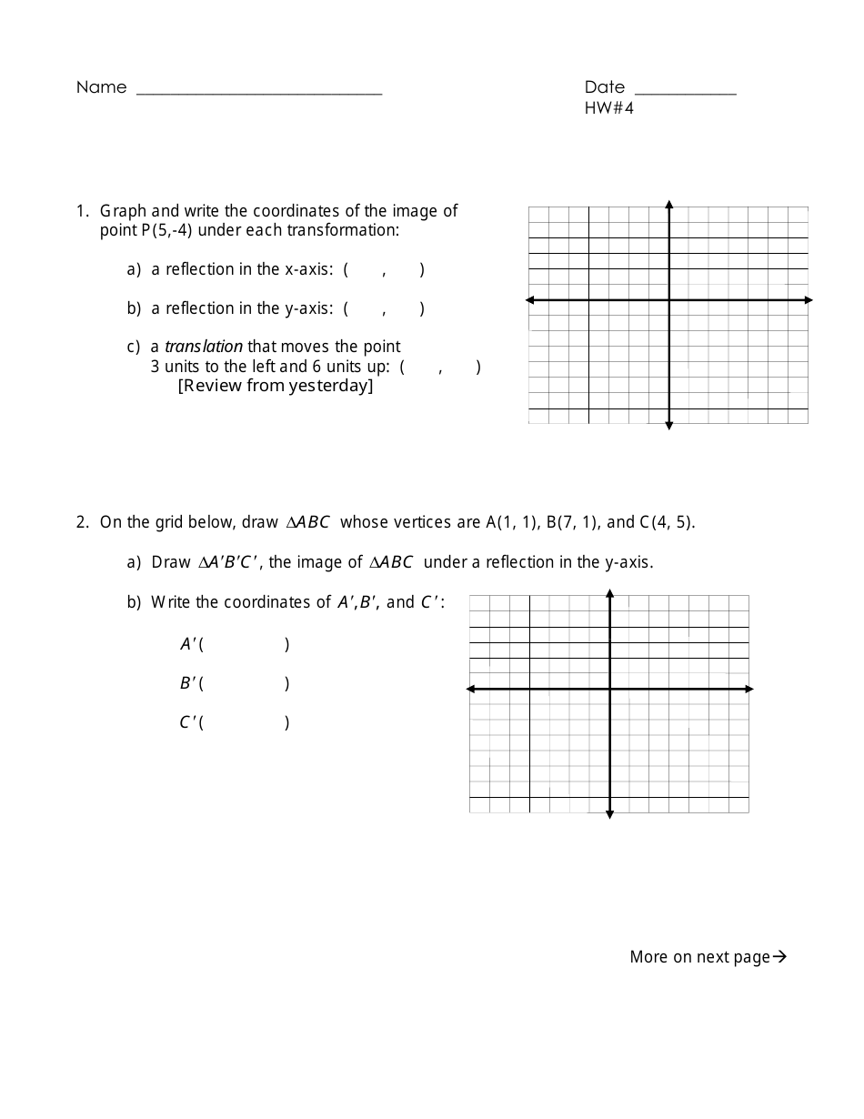 Integrated Algebra a Packet 1, Page 16