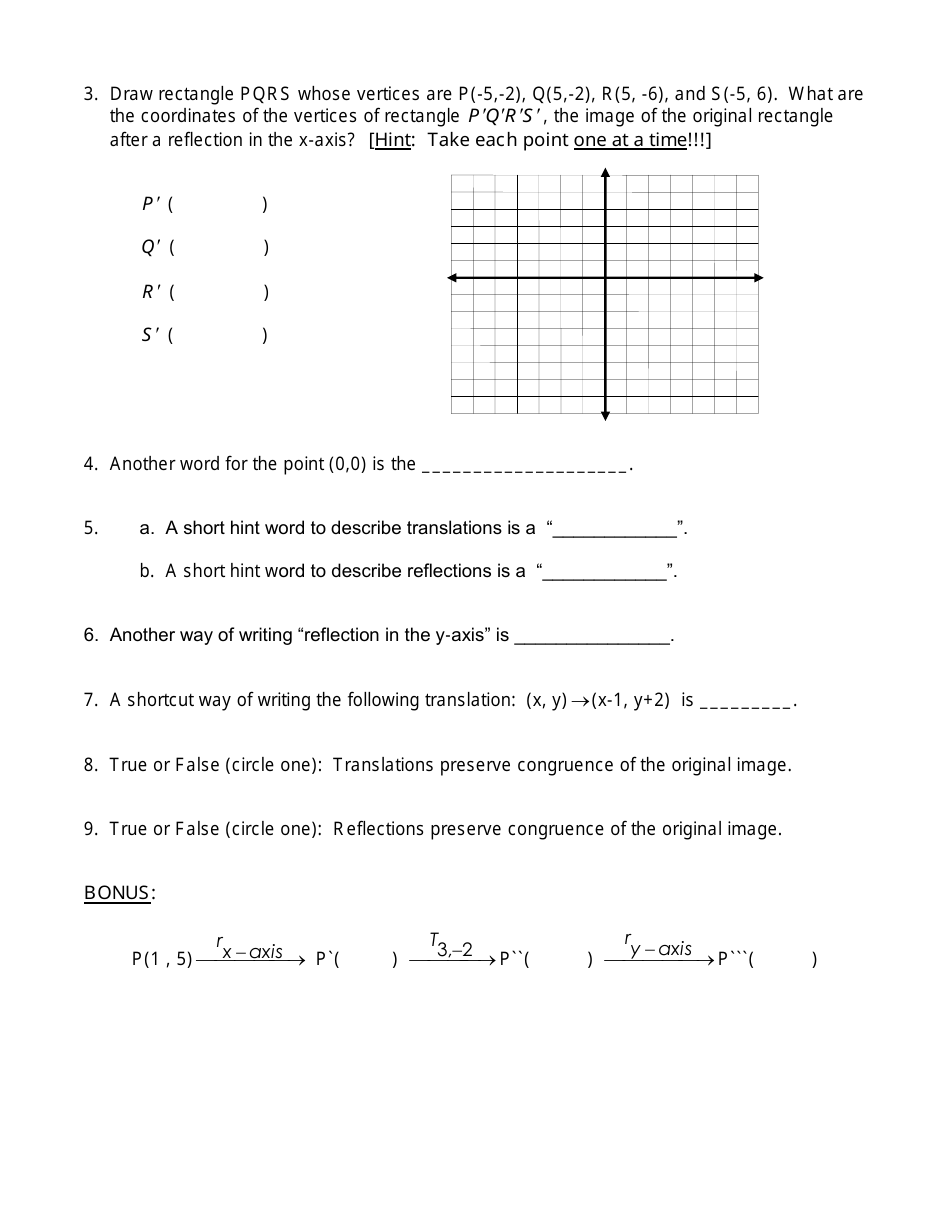 Integrated Algebra a Packet 1, Page 17