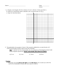 Integrated Algebra a Packet 1, Page 22