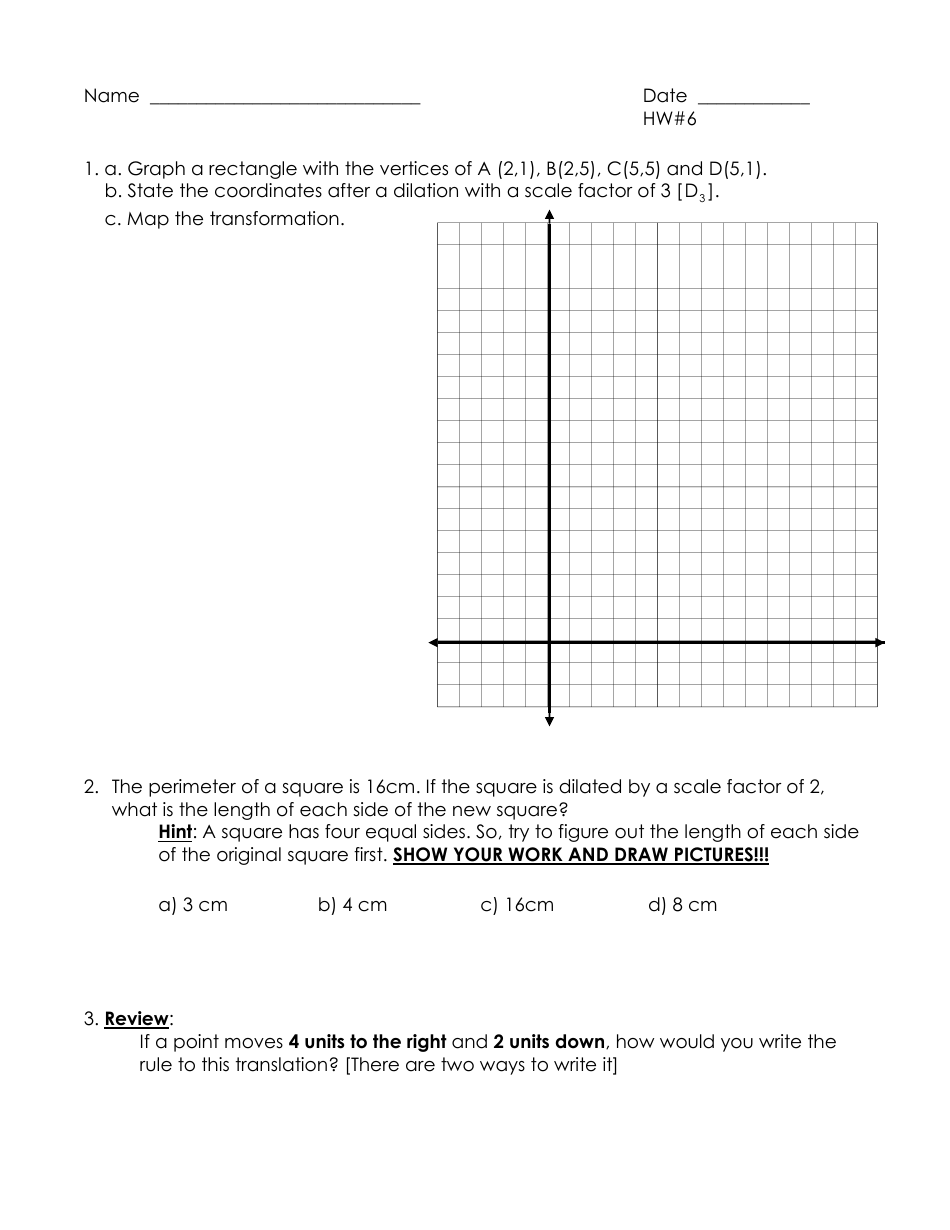 Integrated Algebra a Packet 1, Page 22