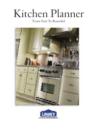 Document preview: Kitchen Planner - Lowe's