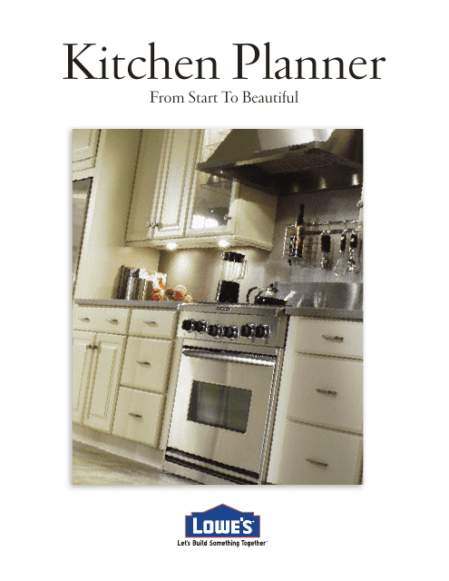 Kitchen Planner sample design preview