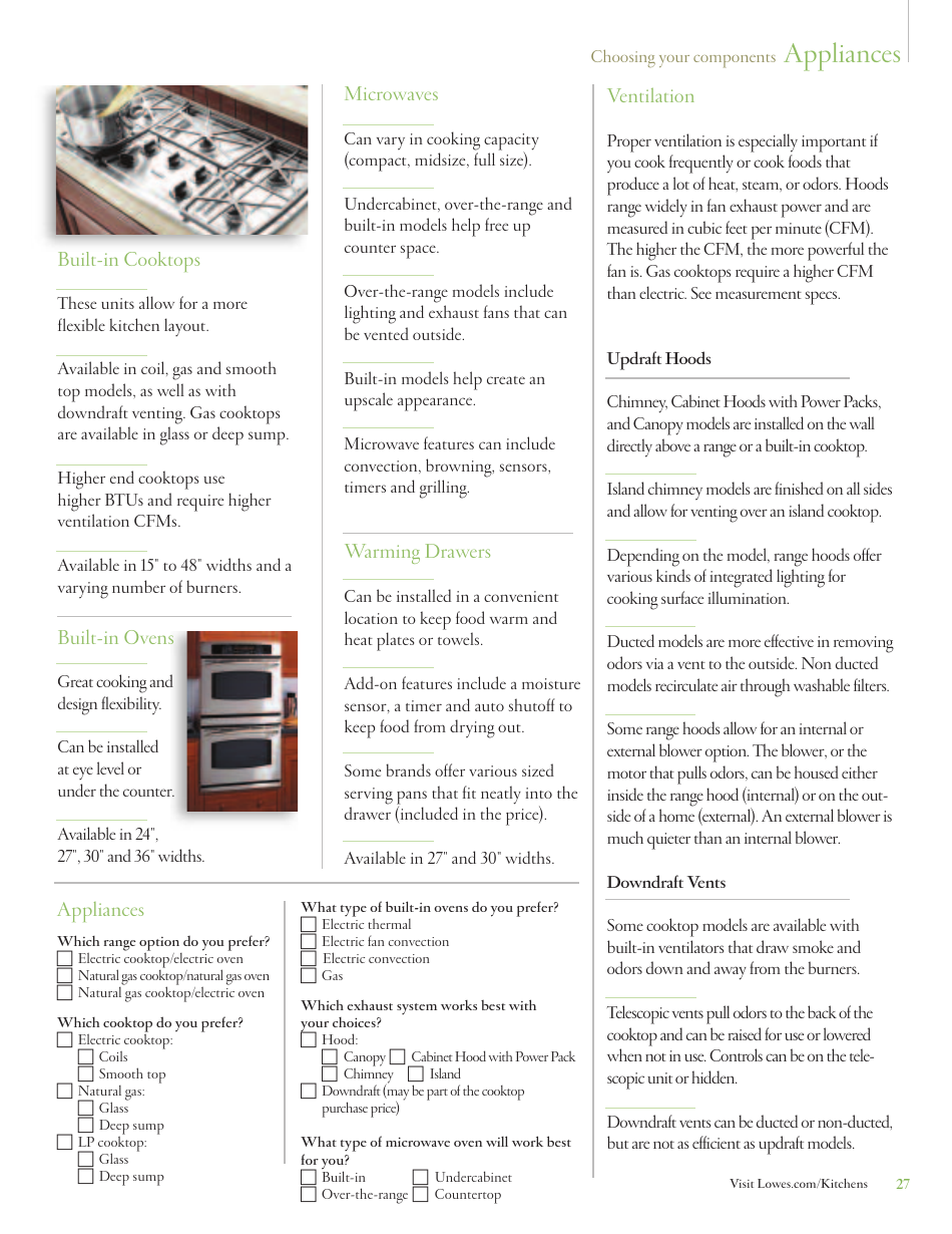 Kitchen Planner - Lowes, Page 28