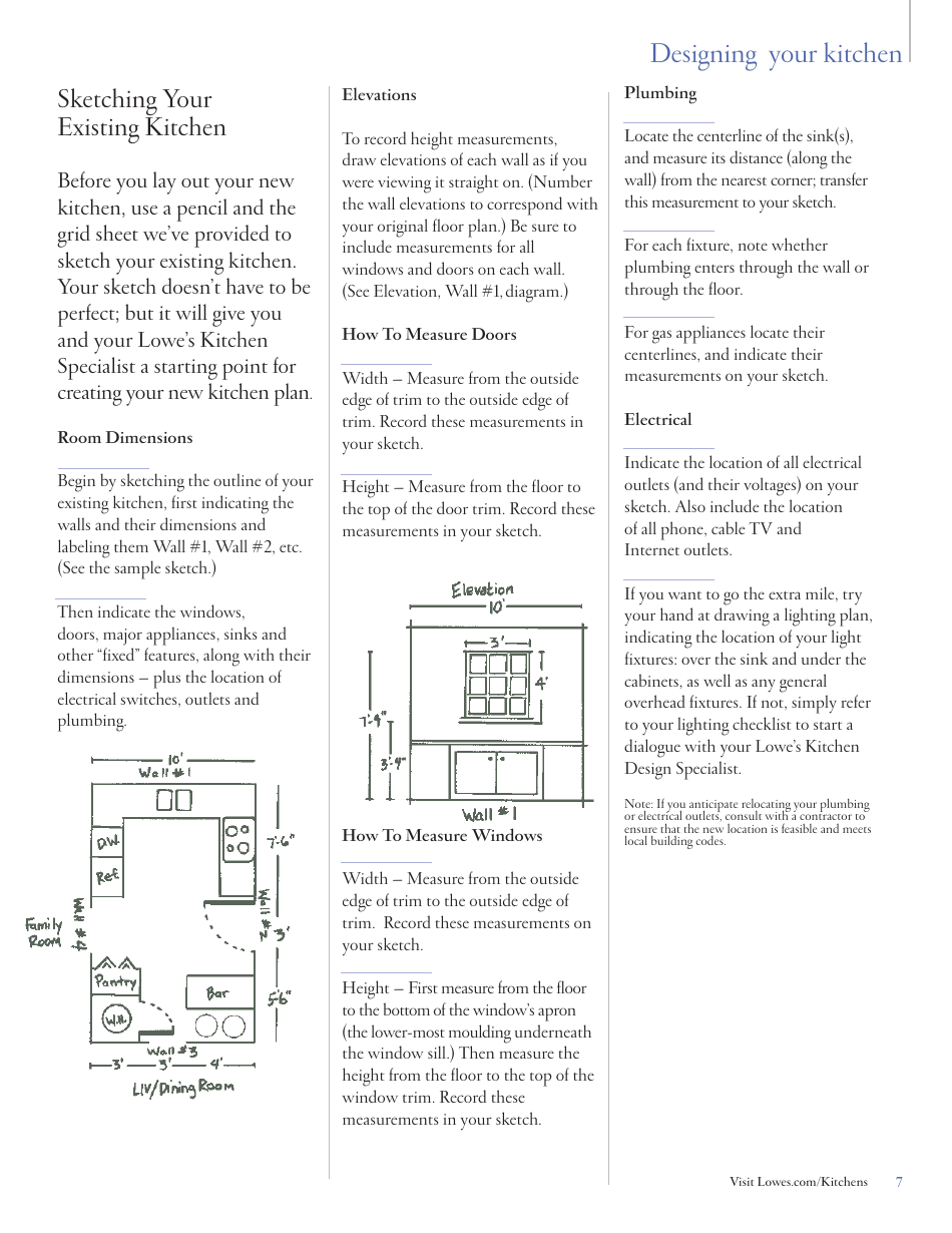 Kitchen Planner - Lowes, Page 7