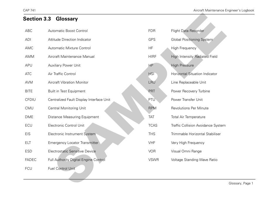 Form CAP741 Aircraft Maintenance Engineers Log Book - Sample - United Kingdom, Page 41